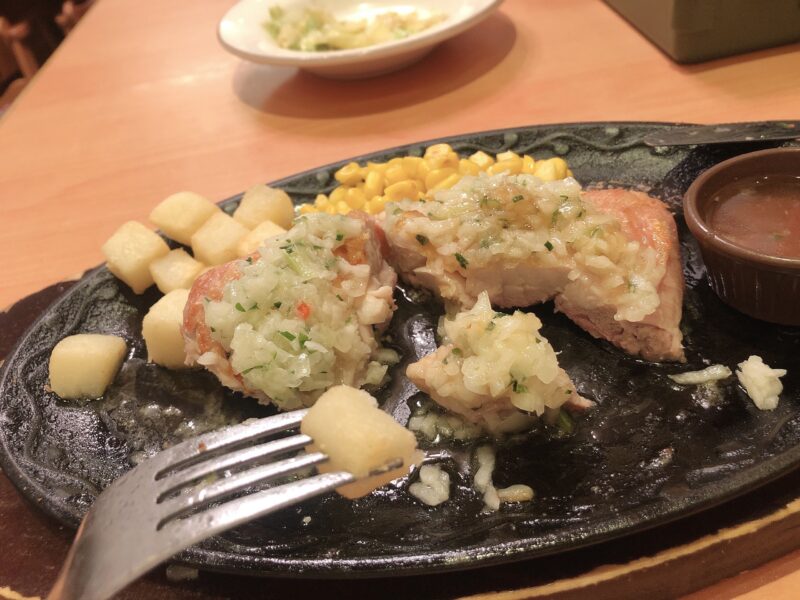 サイゼでもんじゃ食べた∩^ω^∩❤️