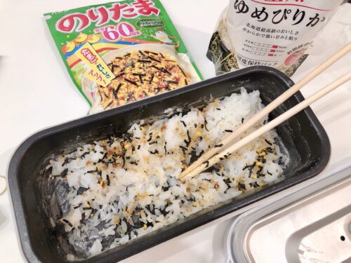 米がご飯になりました^ω^✌️