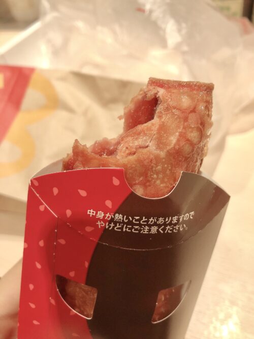 揚げたての逆襲。